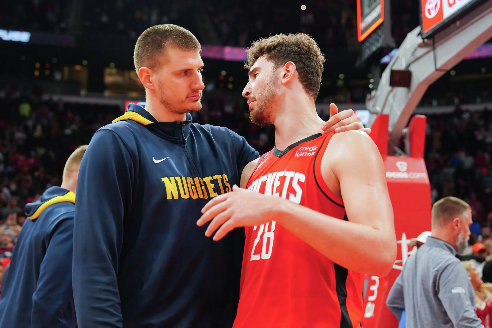 美媒晒两大, 到NBA 美媒晒两大, 到NBA
